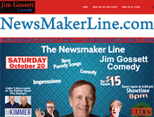 Tablet Screenshot of newsmakerline.com